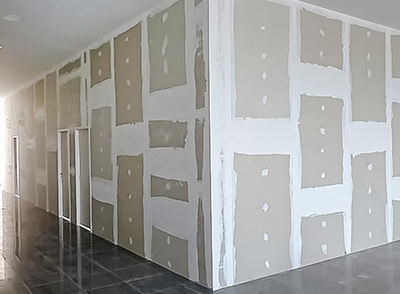 paredes de drywall